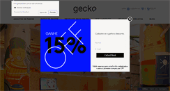 Desktop Screenshot of geckostickers.com.br